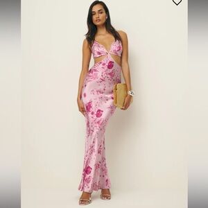 Reformation Poppies Silk Dress NWT in Milla